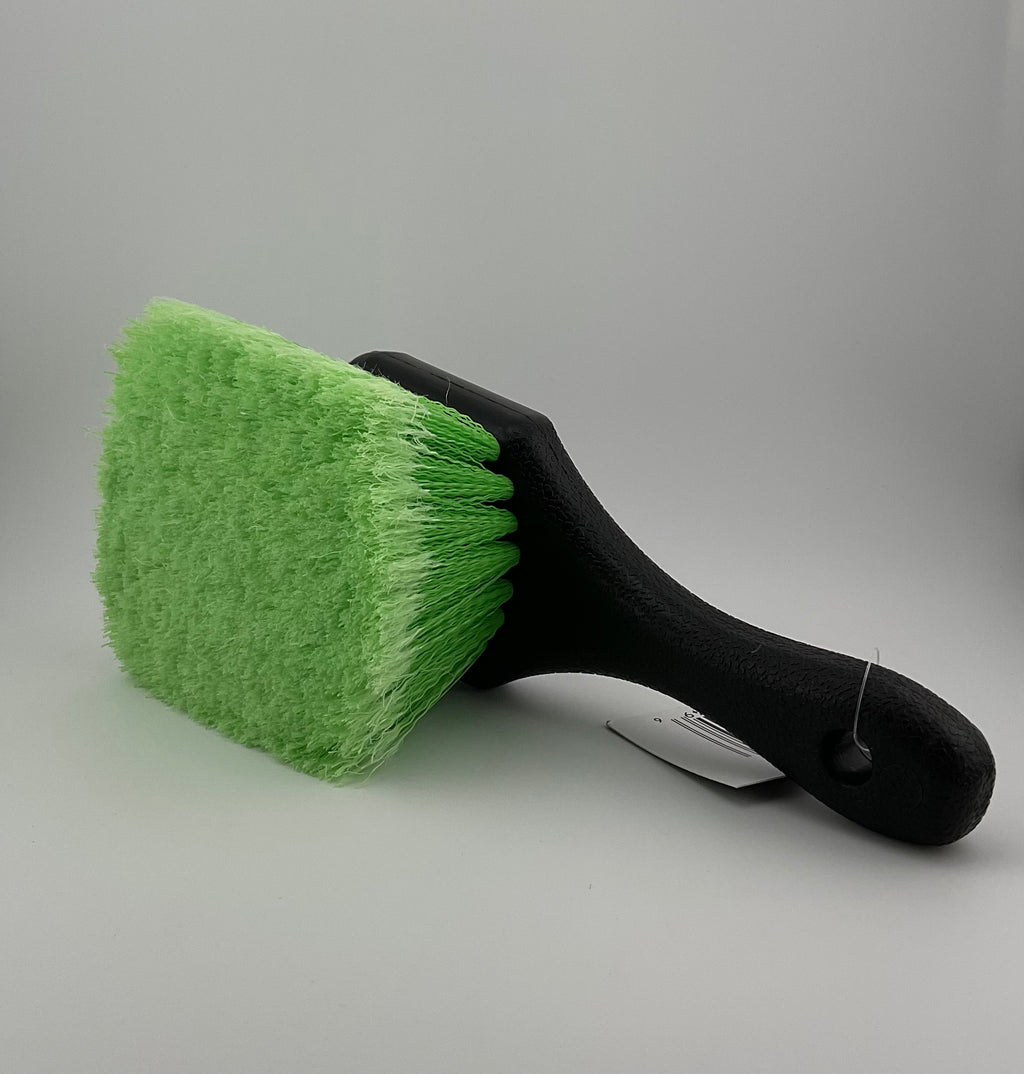 Green wheel/Tire Brush